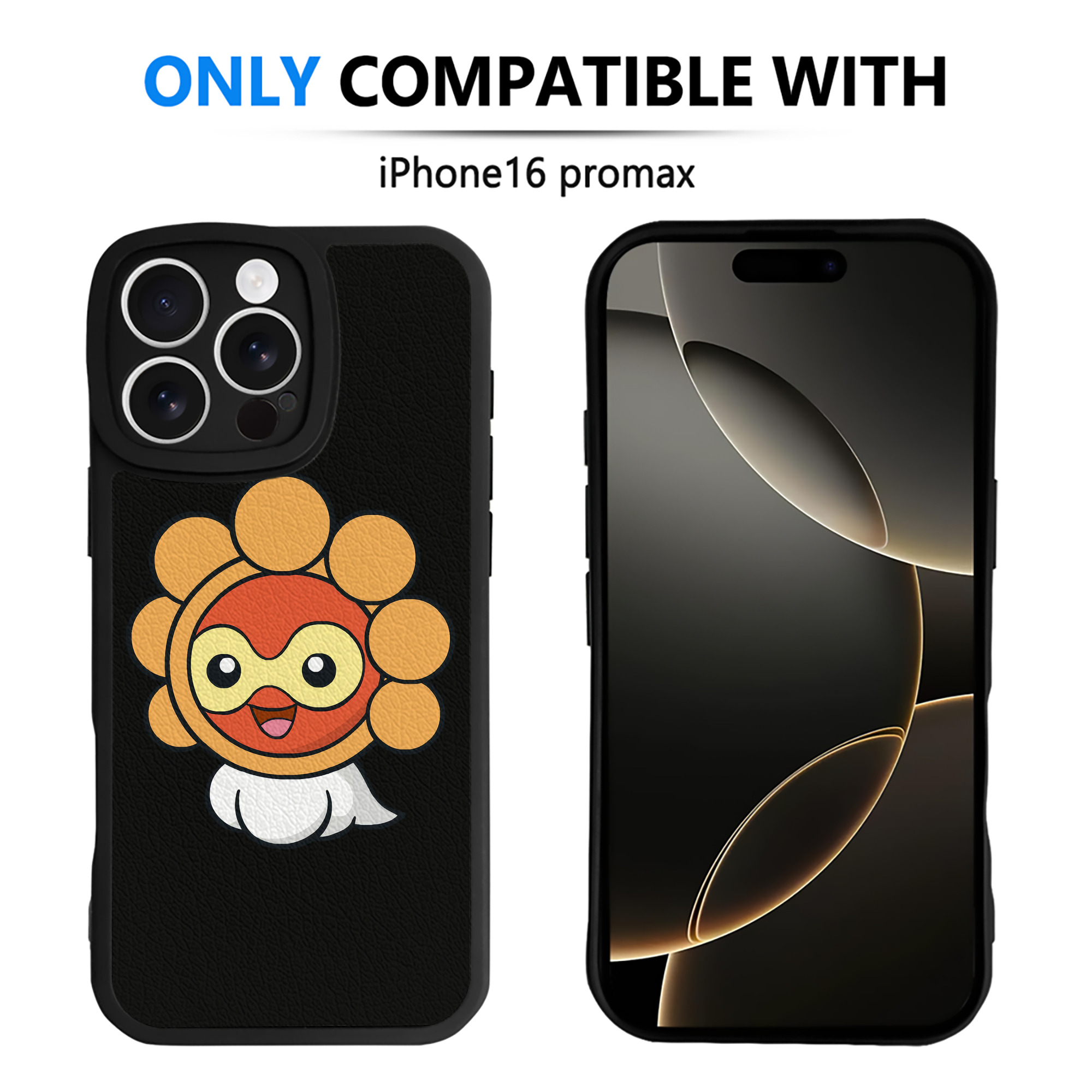 （画像用） ポケットモンスター Pokémon 【iPhone 16シリーズ対応】シリコンスマホケース（レザー調） 材質：シリコン